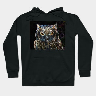 Owl Electric Silhouette 01 Hoodie